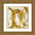 thumbnail image 1 of Davila, Jordan 12x12 Gold Ornate Wood Framed with Double Matting Museum Art Print Titled - Jubilant I, 1 of 4