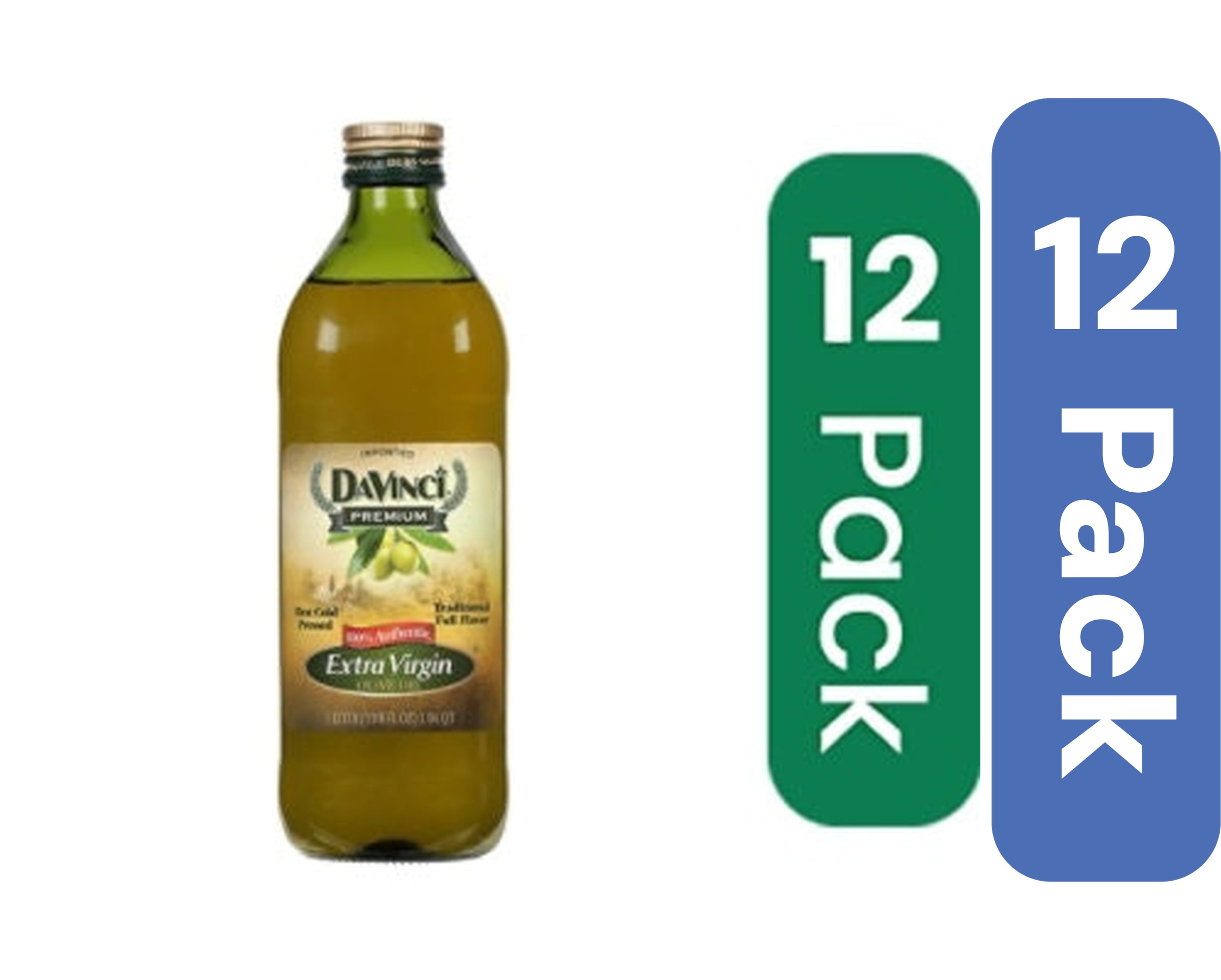 Davinci Extra Virgin Olive Oil 33.8 oz (Pack Of 12)