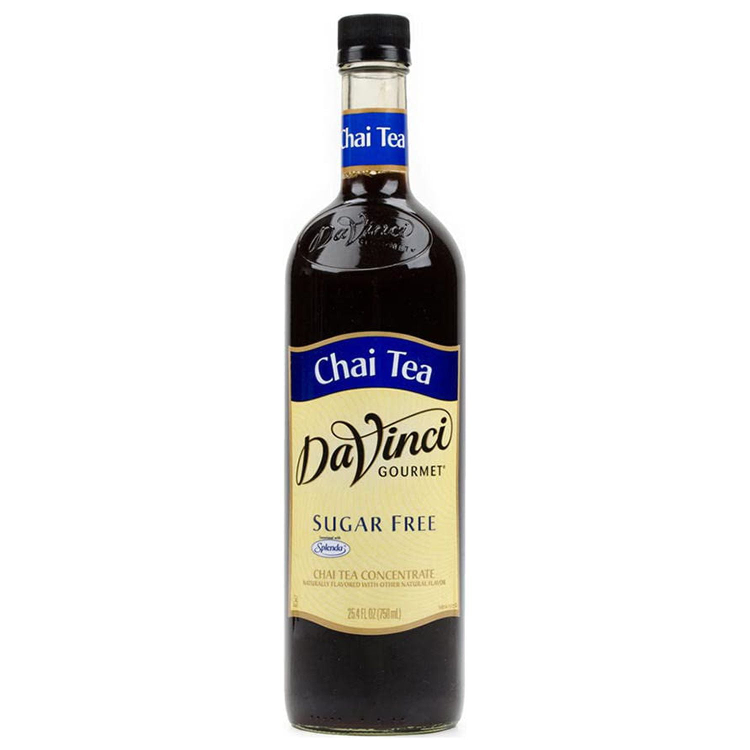 Davinci Gourmet Sugar Free Chai Tea Concentrate, 750 Ml Plastic Bottle
