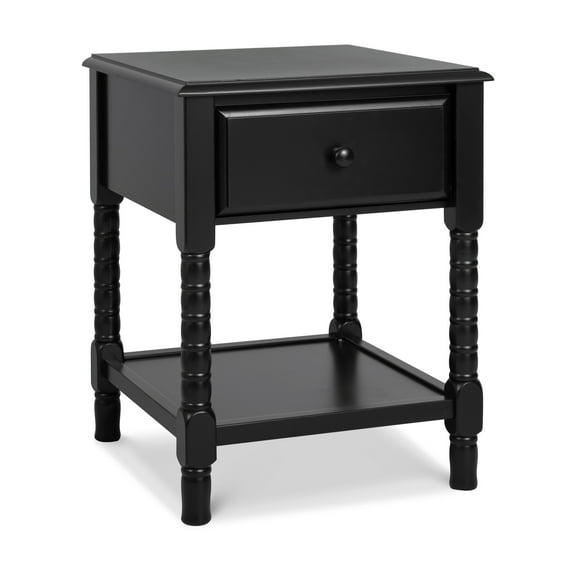 Davinci Jenny Lind Spindle Nightstand, Ebony