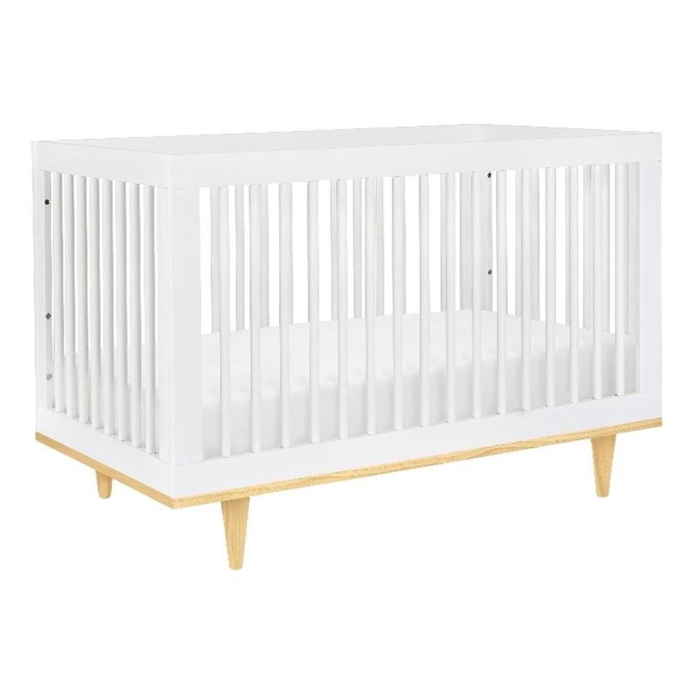 Davinci Marley Modern Pine Wood 3-In-1 Convertible Crib in White
