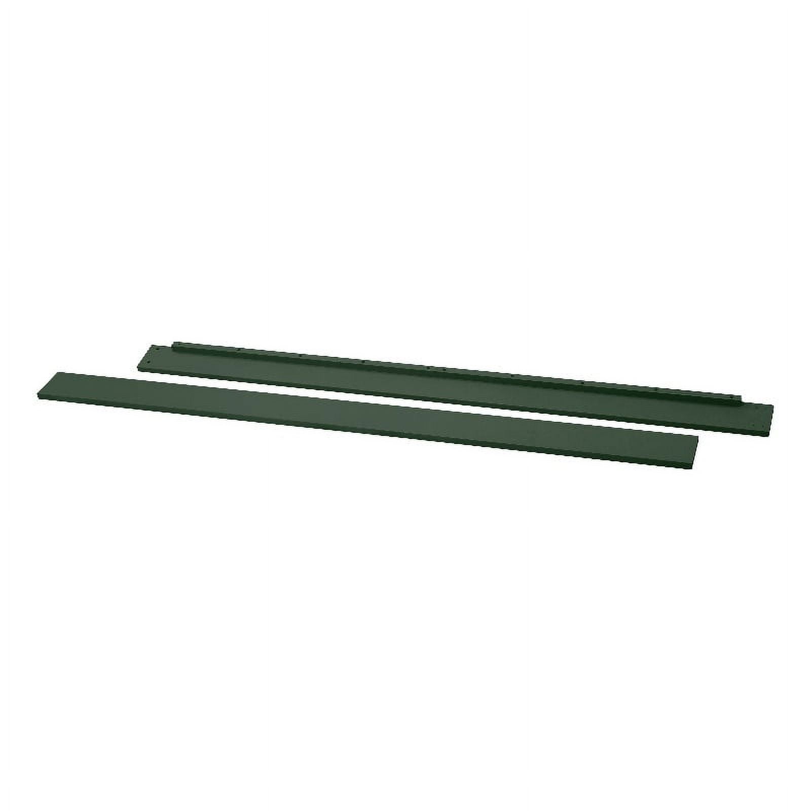Davinci Pine Wood Twin Full Size Bed Conversion Kit M5789 in Forest Green Walmart