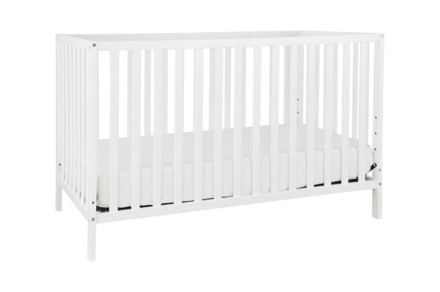 White Pine 4-in-1 Convertible Crib with Fixed Side Rails