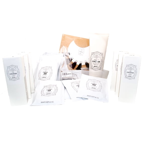 Davines A New Colour, Hair Color Trial Kit, formulation products and suggestions from Davine's Master Trainer