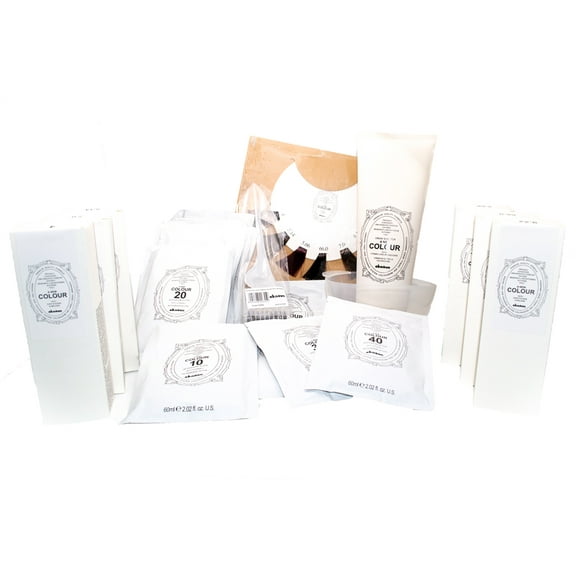 Davines A New Colour, Hair Color Trial Kit, formulation products and suggestions from Davine's Master Trainer