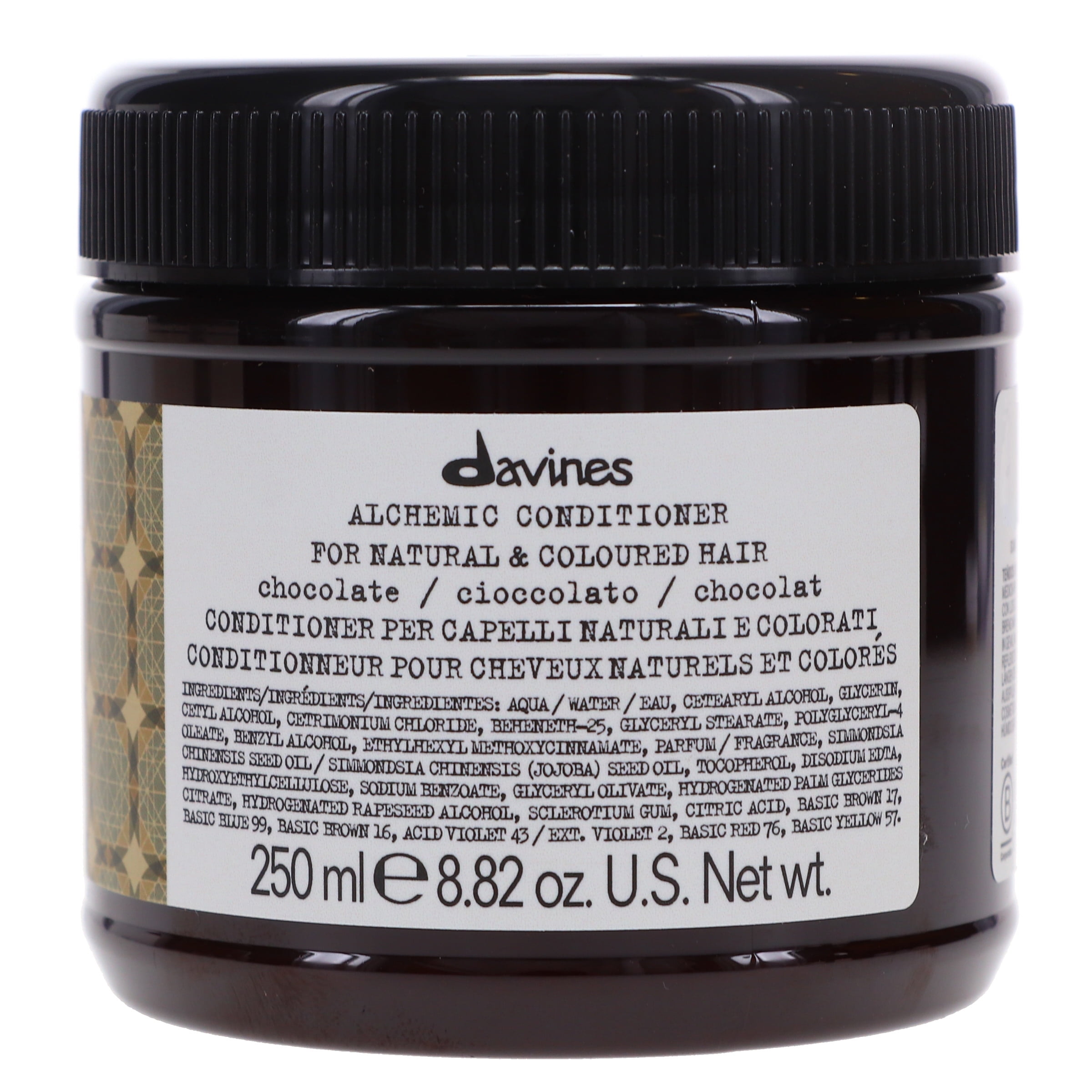 Alchemic Chocolate Conditioner by Davines for Unisex 8.45 oz