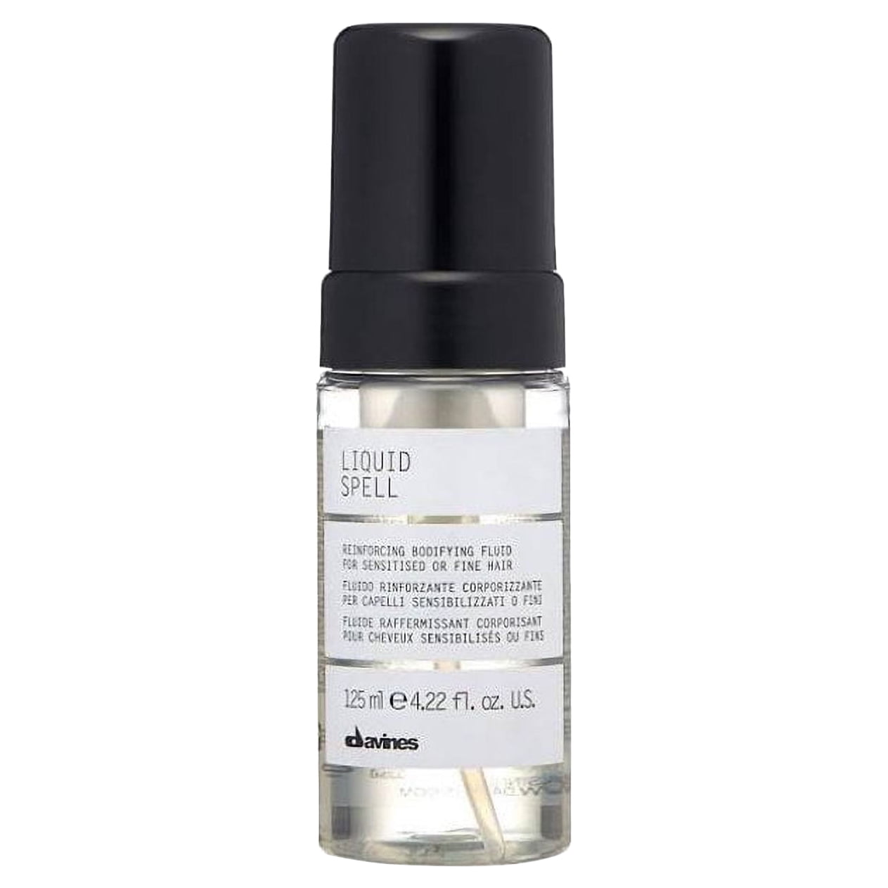 Davines Liquid Spell Reinforcing Bodifying Fluid Sensitized & Fine Hair 4.22 oz