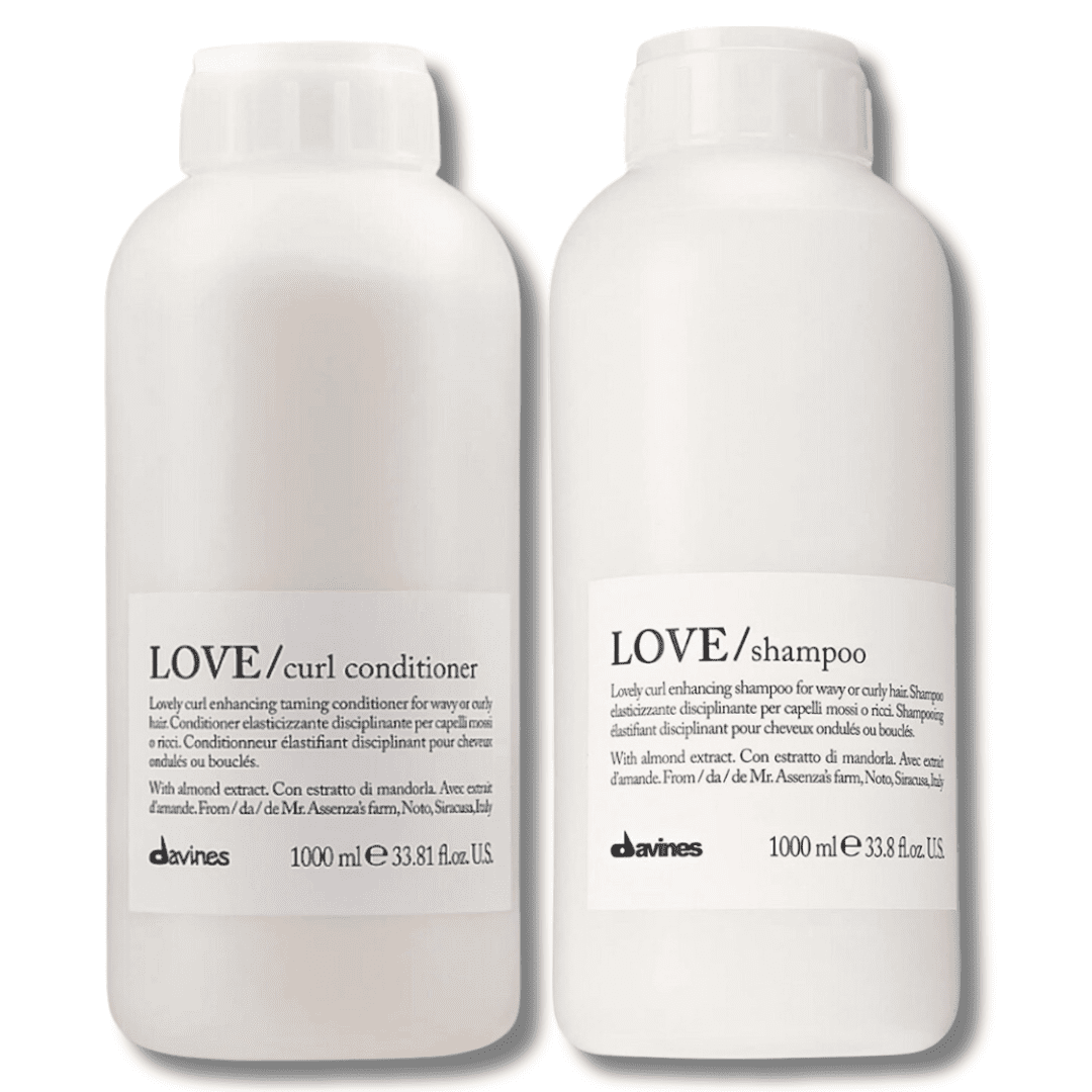 Davines Love Curl Enhancing Shampoo & Conditioner Set for Wavy or Curly Hair 33.8oz each