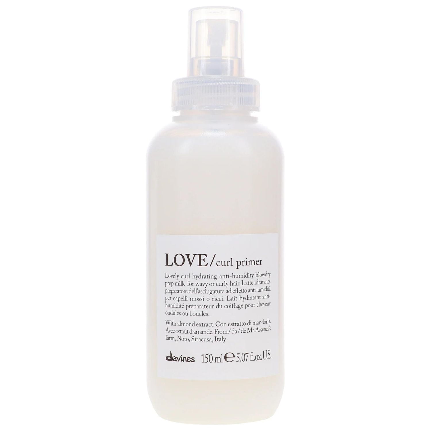 Davines Love Curl Primer for Wavy or Curly Hair 5.07 oz