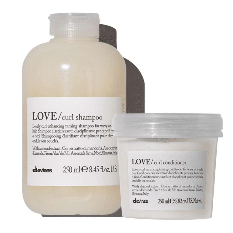 Davines Love 250ml Curl Smoothing Shampoo & Conditioner