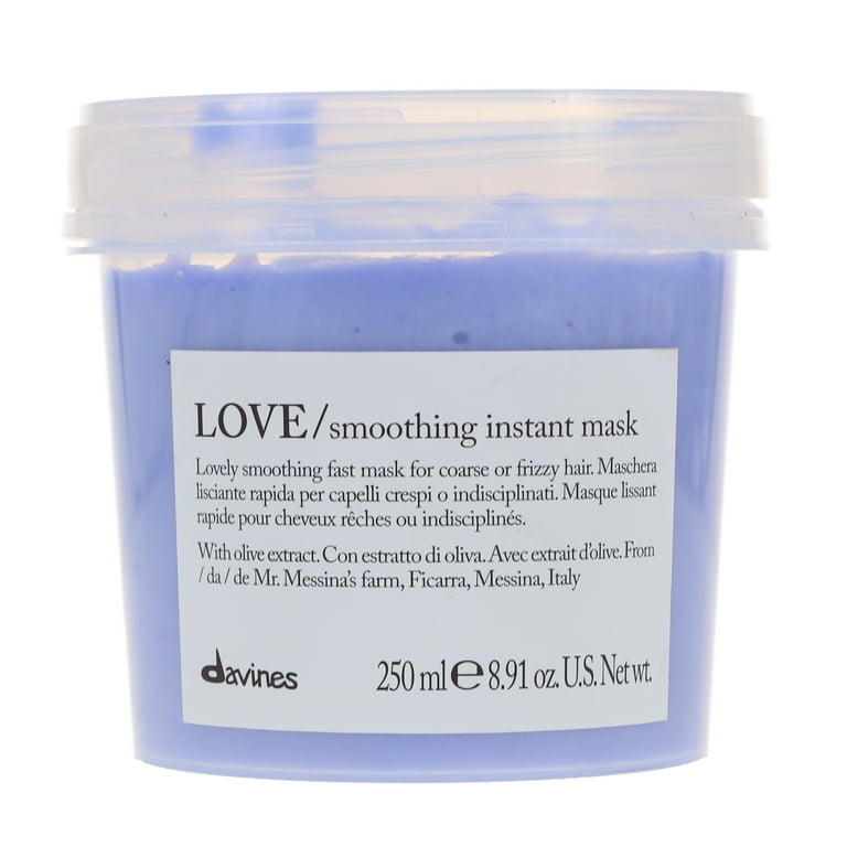Davines Love Smoothing Instant Hair Mask 250ml - Anti-frizz, Fast