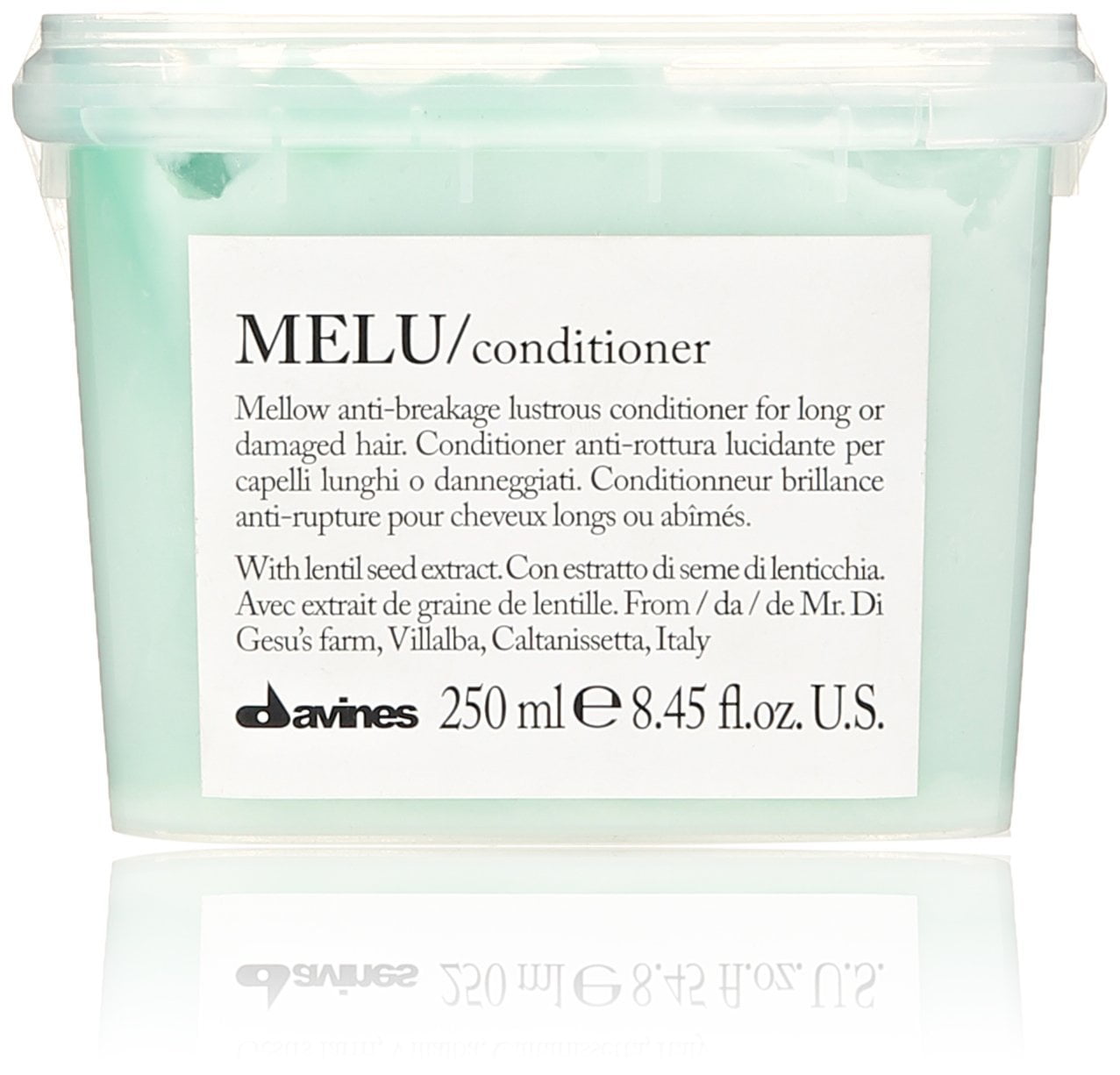 Davines Melu Conditioner with Lentil Seed Extract, 8.45 Ounce