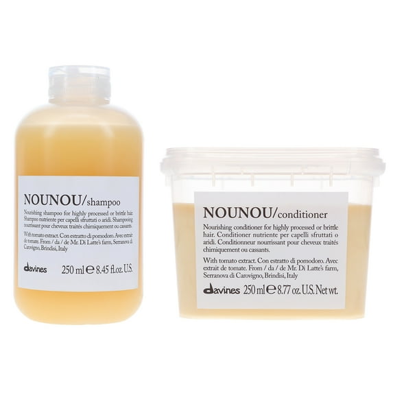 Davines NOUNOU Nourishing Shampoo 8.45 oz & Conditioner 8.77 oz Combo Pack