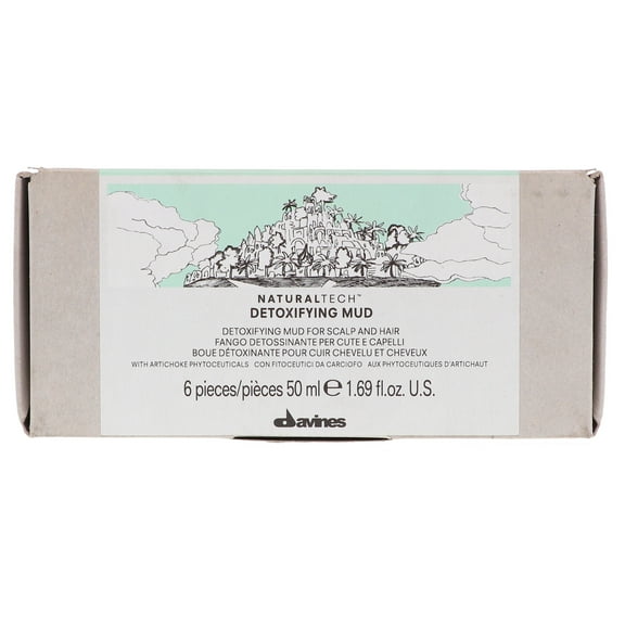 Davines NaturalTech Detoxifying Mud 6 Pack