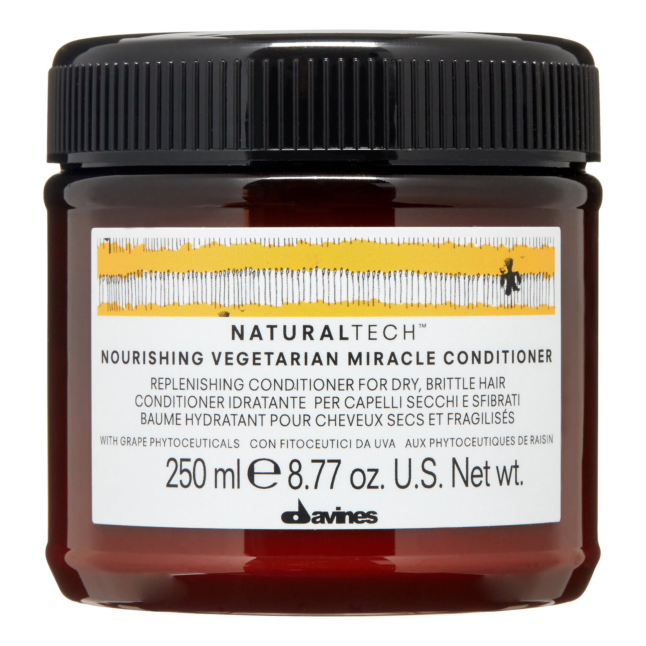 Davines Naturaltech Nourishing Vegetarian Miracle Conditioner, 8.77 Oz