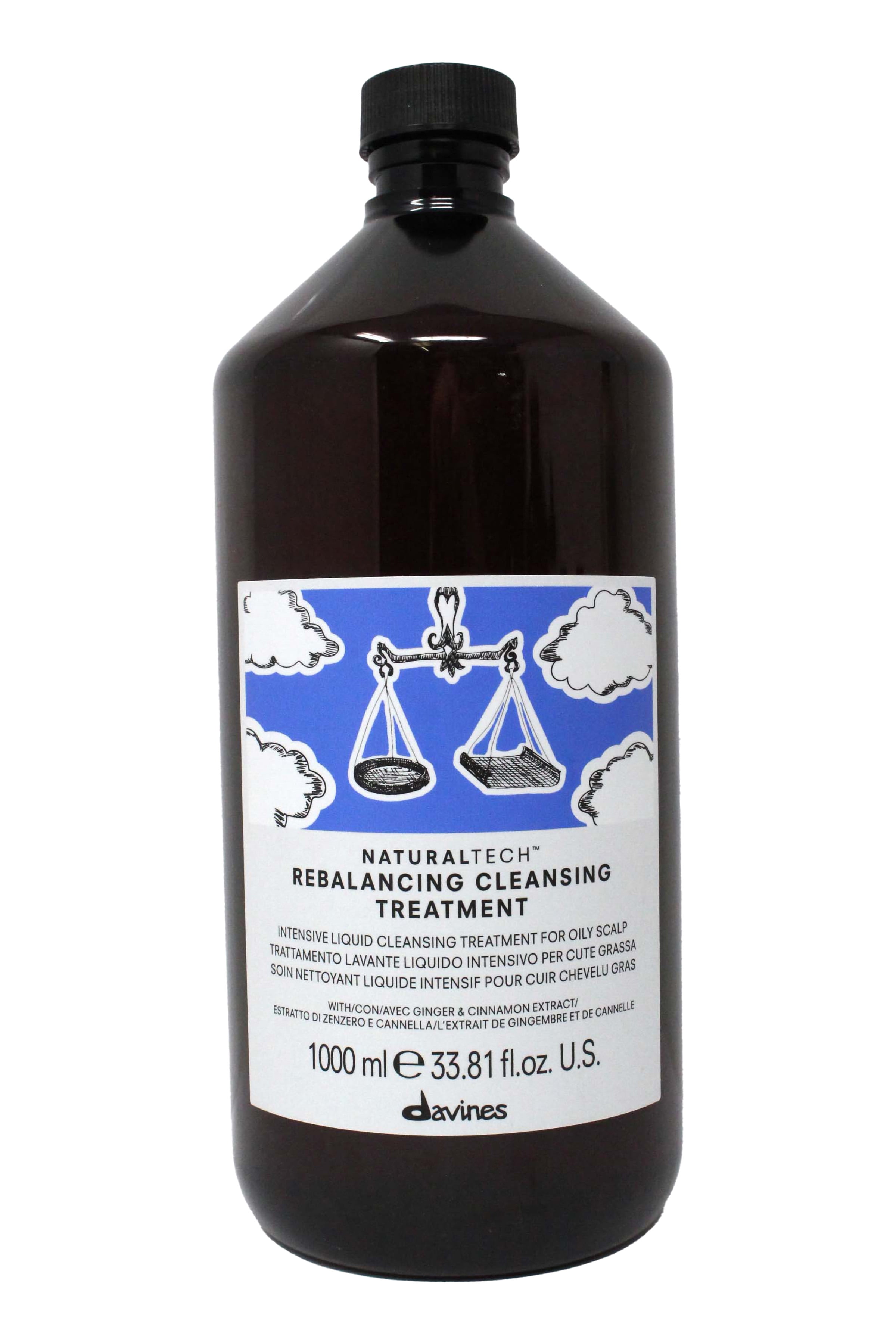 Davines Natural Tech Rebalancing Shampooing Cheveux Gras 1000 Ml