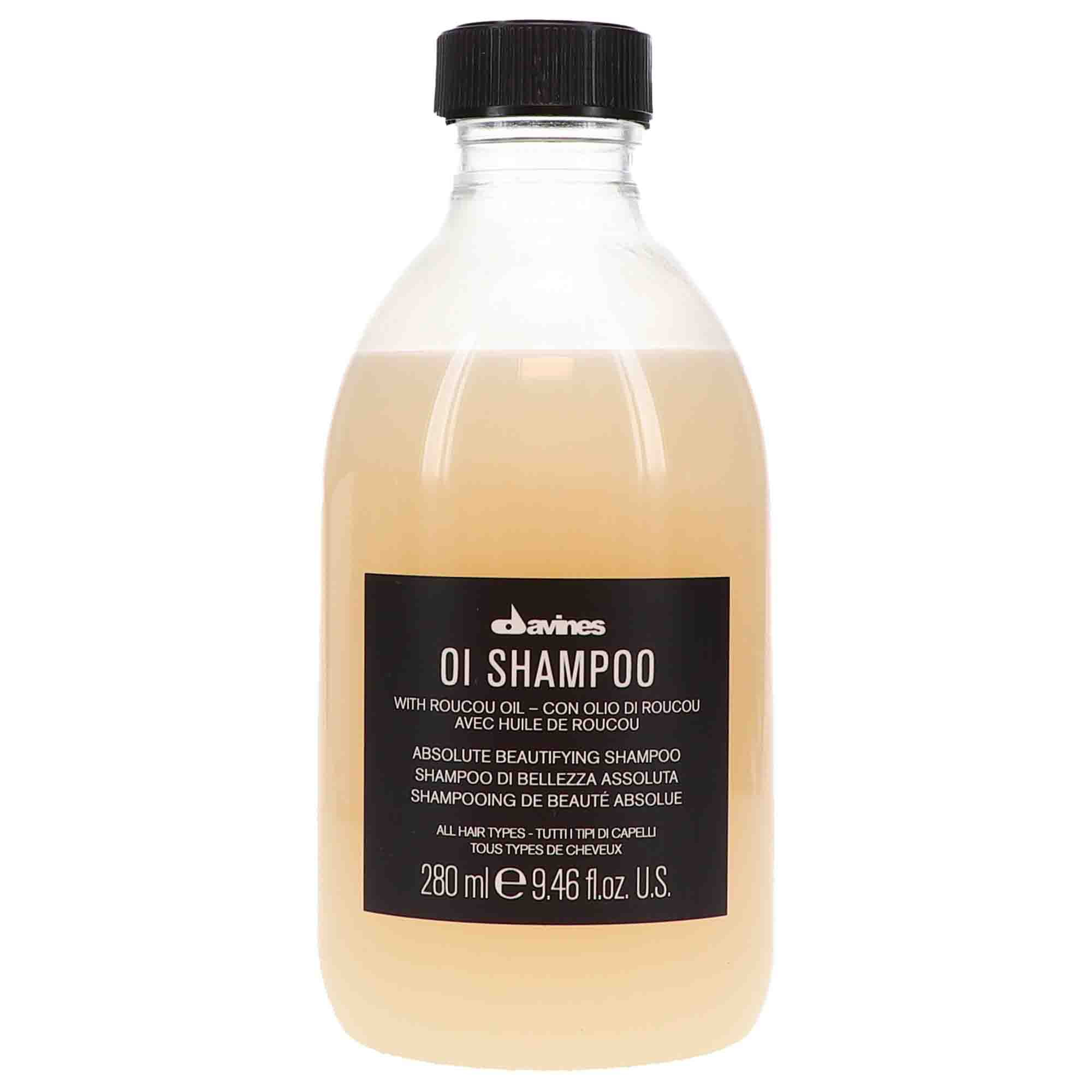 Davines Daily Nourishing OI Shampoo with Roucou Oil for All Davines Daily Nourishing OI Shampoo with Roucou Oil for All