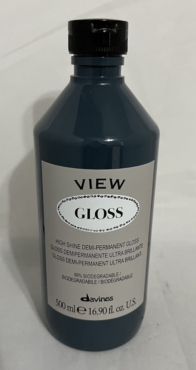 Davines VIEW GLOSS Ultra Brilliant Demi-Permanent Liquid Color ~ 16.90 fl oz