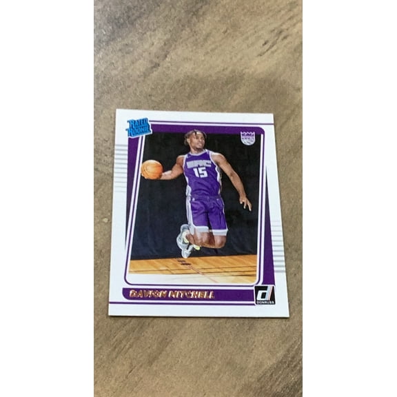 Davion Mitchell 2021-22 Panini Donruss 205 trading card