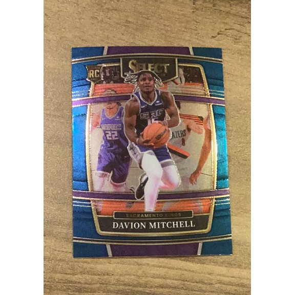 Davion Mitchell 2021-22 Panini Select - Blue (Retail Base) 23 trading card