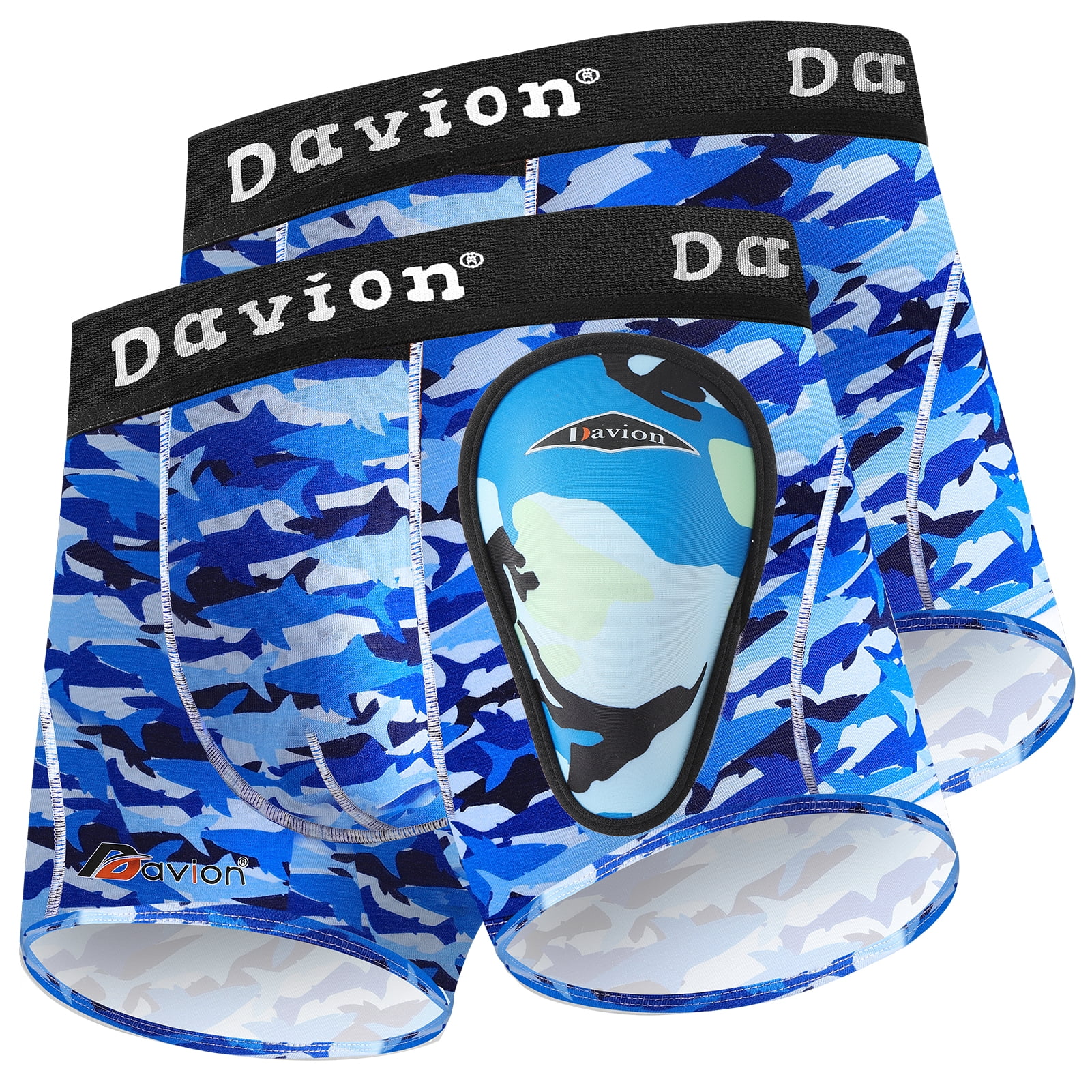 Davion Short Rembourré Coulissant Avec Bonnet De Protection