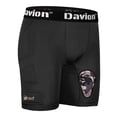 thumbnail image 1 of Davion Youth Compression Sliding Shorts with Protective Cup | Baseball & Softball （Black XL), 1 of 5