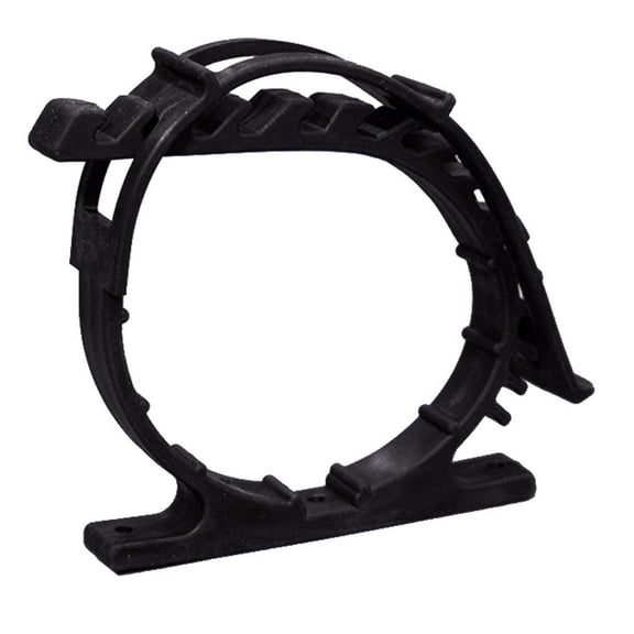 9" Solid Black Marine Equipment Handy Davis Super Quick Fist Clamp