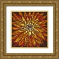 thumbnail image 1 of Davis, Andrea 15x15 Gold Ornate Wood Framed with Double Matting Museum Art Print Titled - Fire Bloom IV, 1 of 4