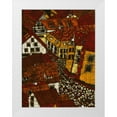 thumbnail image 1 of Davis, Andrea 15x18 White Modern Wood Framed Museum Art Print Titled - Red Roofs II, 1 of 4