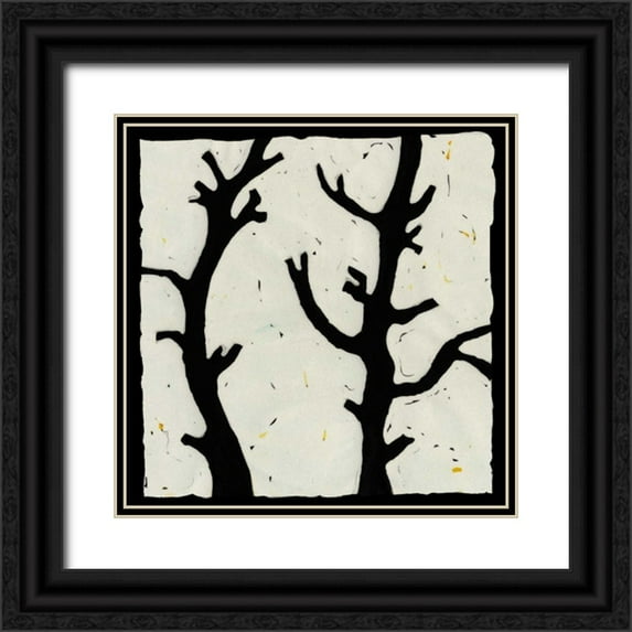Davis, Andrea 20x20 Black Ornate Wood Framed with Double Matting Museum Art Print Titled - Profile IX