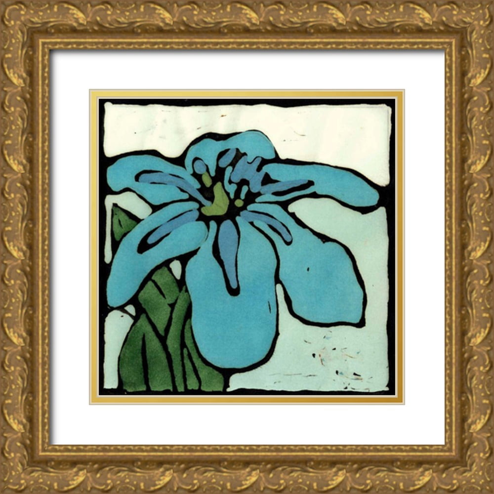 Vneyard Batik Il By Andrea Davis - Framed Print Wall Art - Green