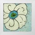 thumbnail image 1 of Davis, Andrea 20x20 White Modern Wood Framed Museum Art Print Titled - Aqua Batik Botanical II, 1 of 4