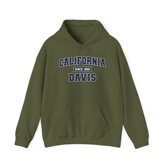 Davis California CA Trip Vacation Hoodie Gifts Hooded Sweatshirt