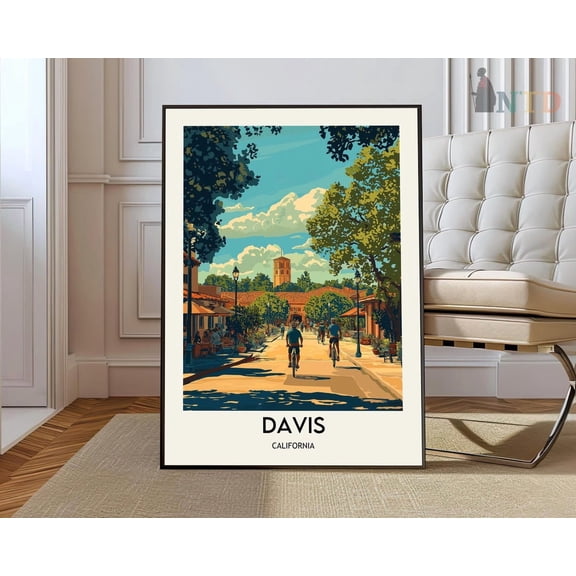 Davis California Poster Unframed Paper Print