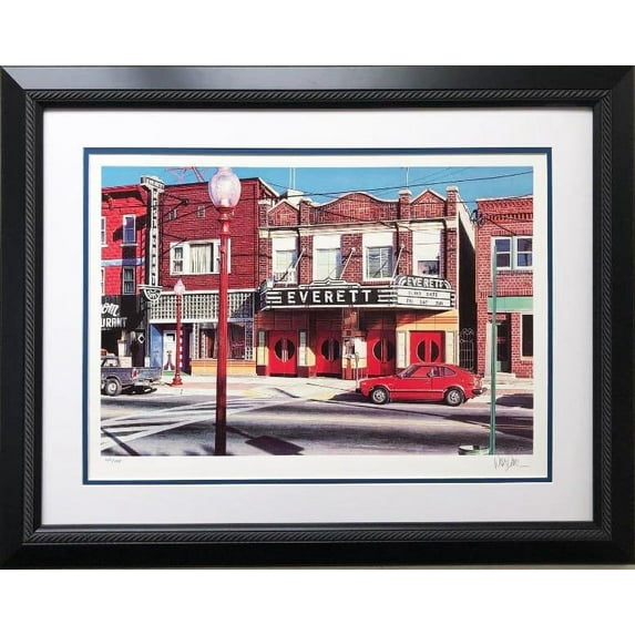 Davis Cone "Everett" Framed ART New Serigraph Generic