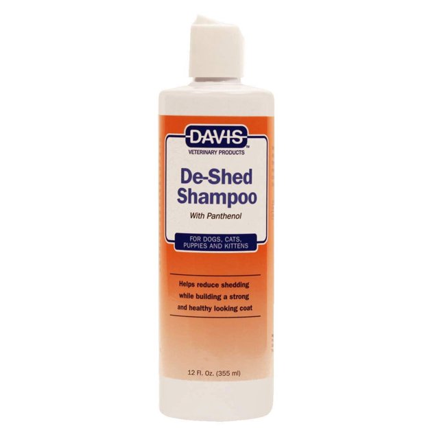 Davis DeShed Pet Shampoo, 12 oz; Reduces Shedding and removes