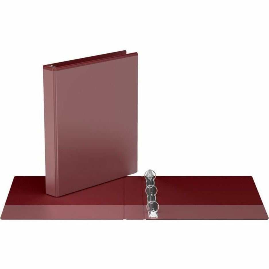 Davis Group Easyview Premium, Round Ring, Customizable, View Binder, 6 Pack (Burgundy, 1")