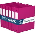 thumbnail image 1 of Davis Group Premium Economy, Round Ring, Binder, 6 Pack (Pink, 1.5"), 1 of 7