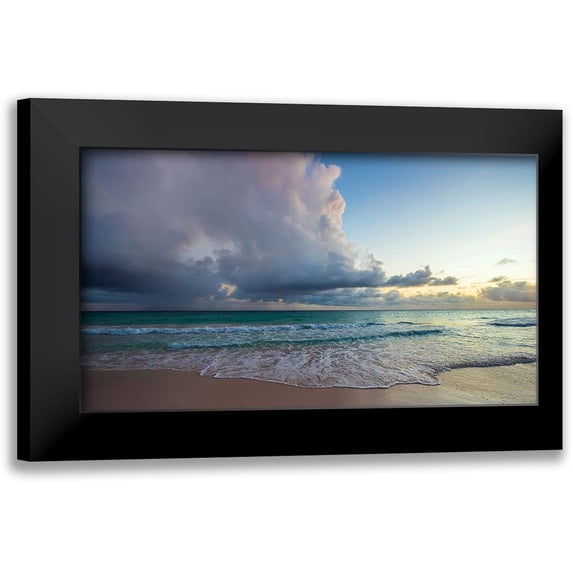 Davis, Lizzy 24x15 Black Modern Framed Museum Art Print Titled - First Sunset in Paradise