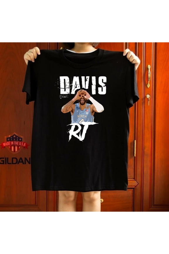 Davis Madness UNC North Carolina Basketball RJ Player Fan Graphic Tee,for unisex up to 5XL