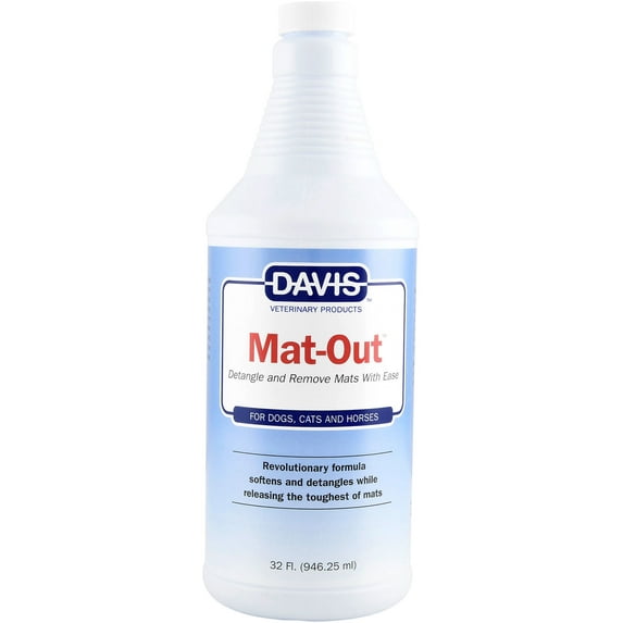 Davis Mat-Out 32oz – Powerful Detangler for Mats & Tangles in Pets & Horses