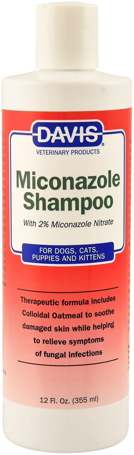 Davis Miconazole Pet Fungal Shampoo Dogs  Cats 12 oz.