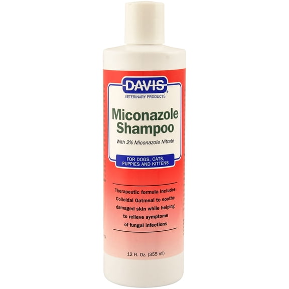 Davis Miconazole Pet Fungal Shampoo Dogs  Cats 12 oz.