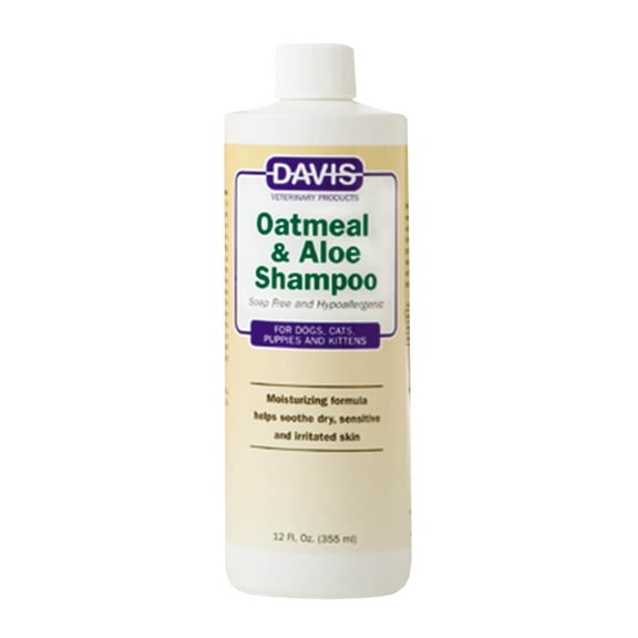 Davis Oatmeal & Aloe Shampoo, 12 oz