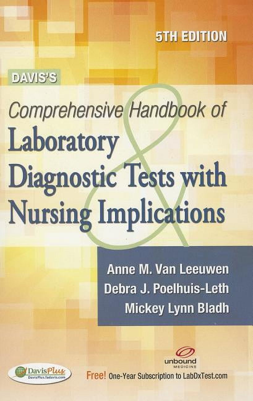 Davis's Comprehensive Handbook of Laboratory & Diagnostic Tests W