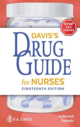 Pre-Owned Davis's Drug Guide for Nurses (Paperback) 1719646406 9781719646406