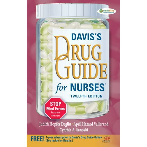 Pre-Owned Davis's Drug Guide for Nurses