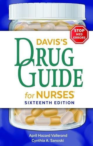 Pre-Owned Davis's Drug Guide for Nurses (Paperback) 0803669453 9780803669451