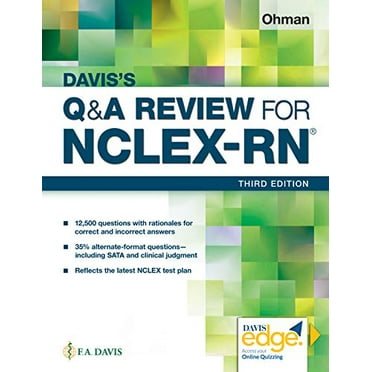 Pre-Owned Davis's Q&A Review for Nclex-Rn(r) (Paperback) 0803689853 9780803689855