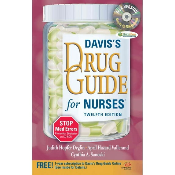 Pre-Owned Davis's Drug Guide for Nurses + Resource Kit CD-ROM (Paperback) 9780803623088